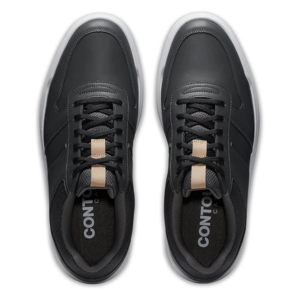 FootJoy Men's Contour Casual Golf Shoes ( Color: Charcoal White) - Image 2