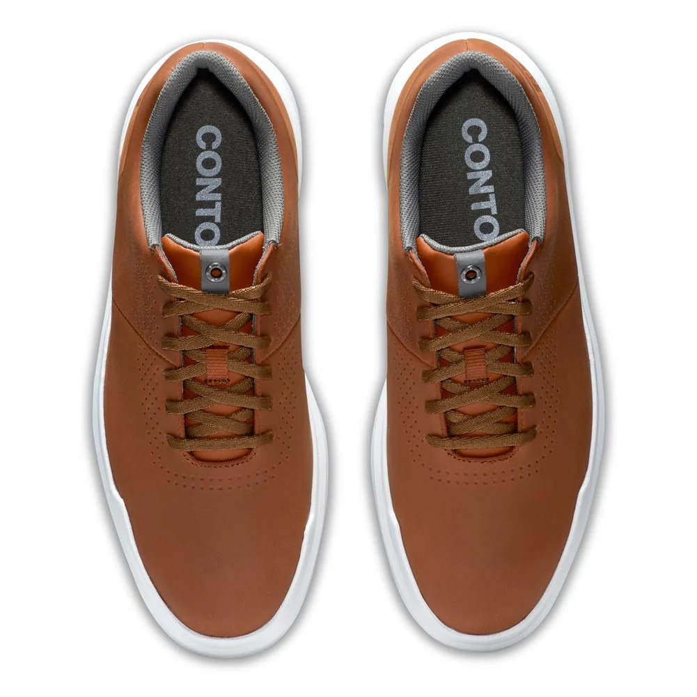 FootJoy Men's Contour Casual Golf Shoes - Previous Season Style ( Color: Tan) - Image 2
