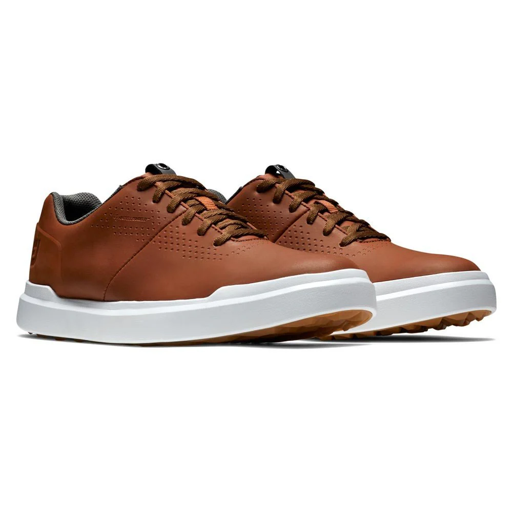 FootJoy Men's Contour Casual Golf Shoes - Previous Season Style ( Color: Tan) - Image 4