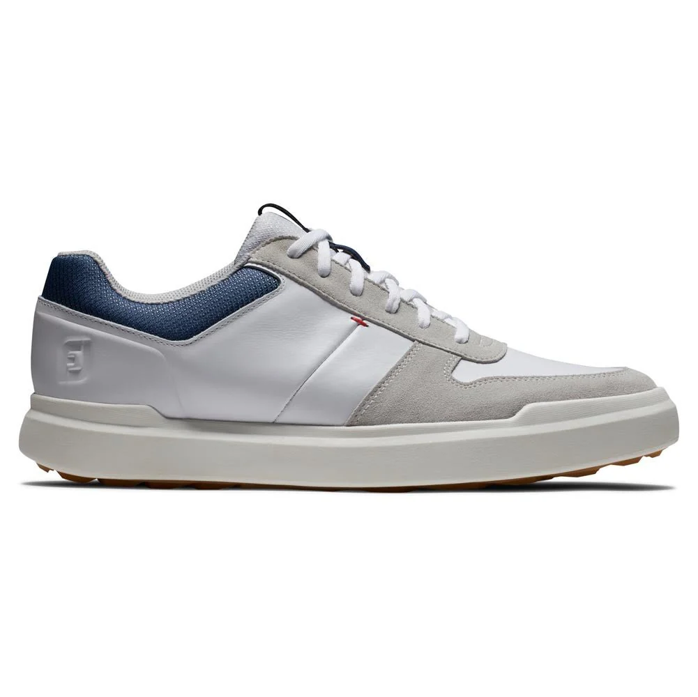 FootJoy Men's Contour Casual Golf Shoes ( Color: White Grey)