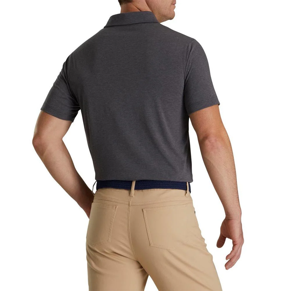 FootJoy drirelease Solid Jersey Self Collar Polo - Athletic Fit - Image 2