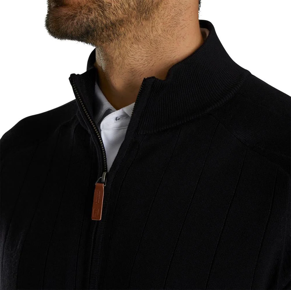 FootJoy Drop Needle Lined Golf Sweater - Image 4