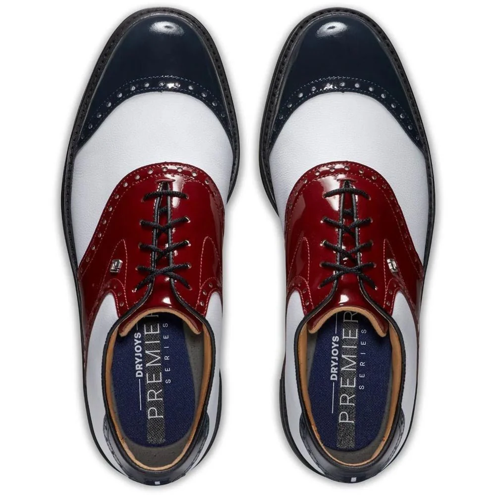 FootJoy Men's DryJoys Premiere Series Wilcox Golf Shoes - Previous Season Style - Image 15