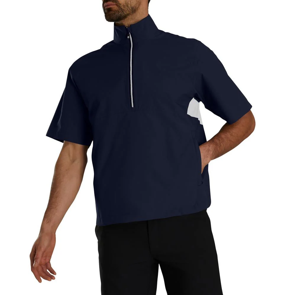 FootJoy HydroLite X Short Sleeve Golf Rain Shirt - Image 22