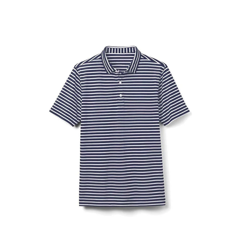 FootJoy Junior Striped Pique Self Collar Polo - Image 2