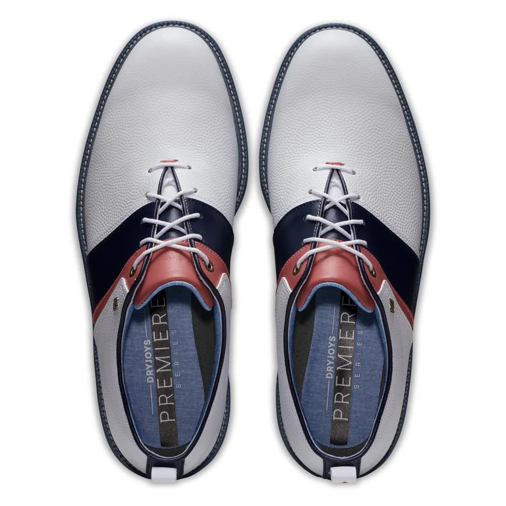 FootJoy Men's Limited Edition Summer Classics DryJoys Premiere Series Packard Golf Shoes 54305 - Image 6