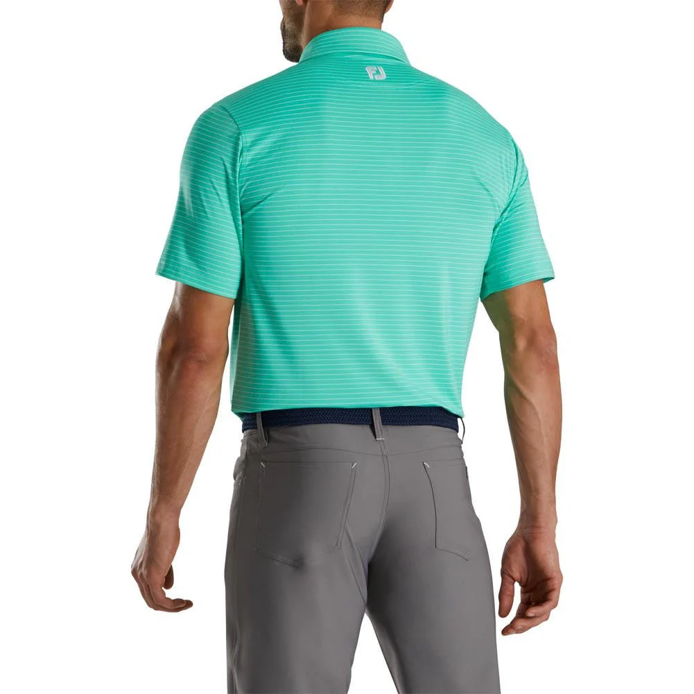FootJoy Lisle Classic Pencil Stripe Polo - Image 10