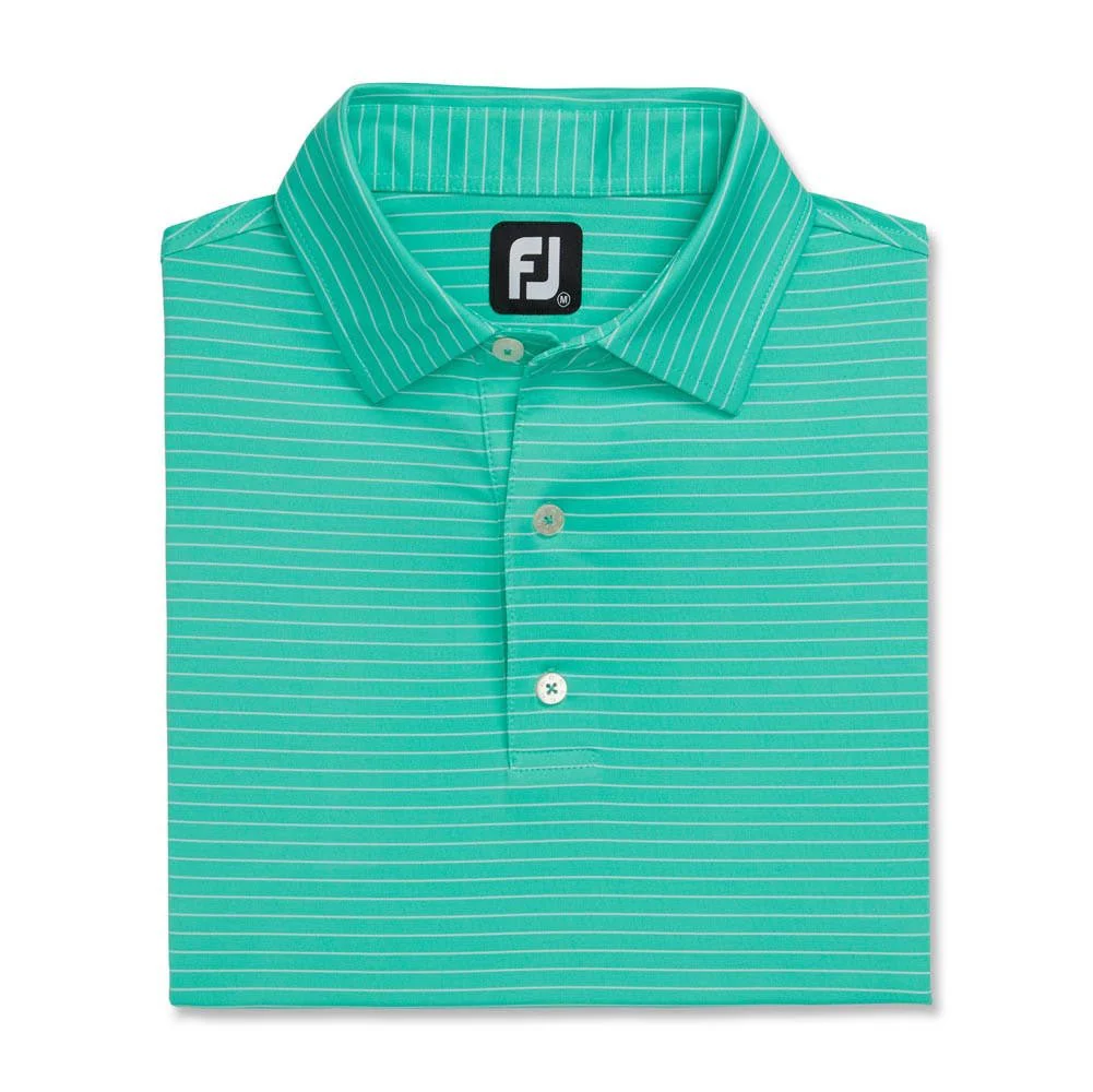 FootJoy Lisle Classic Pencil Stripe Polo - Image 11