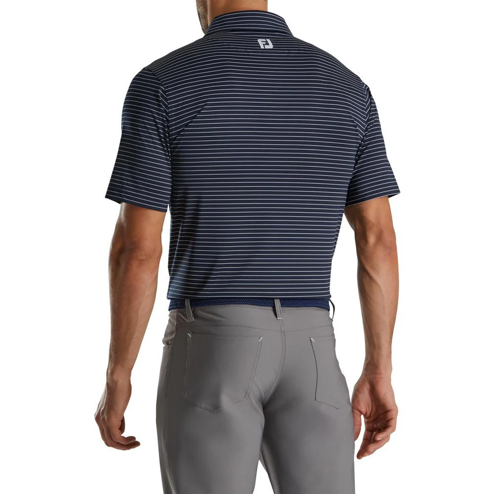 FootJoy Lisle Classic Pencil Stripe Polo - Image 16