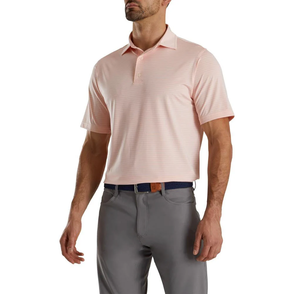 FootJoy Lisle Classic Pencil Stripe Polo - Image 17