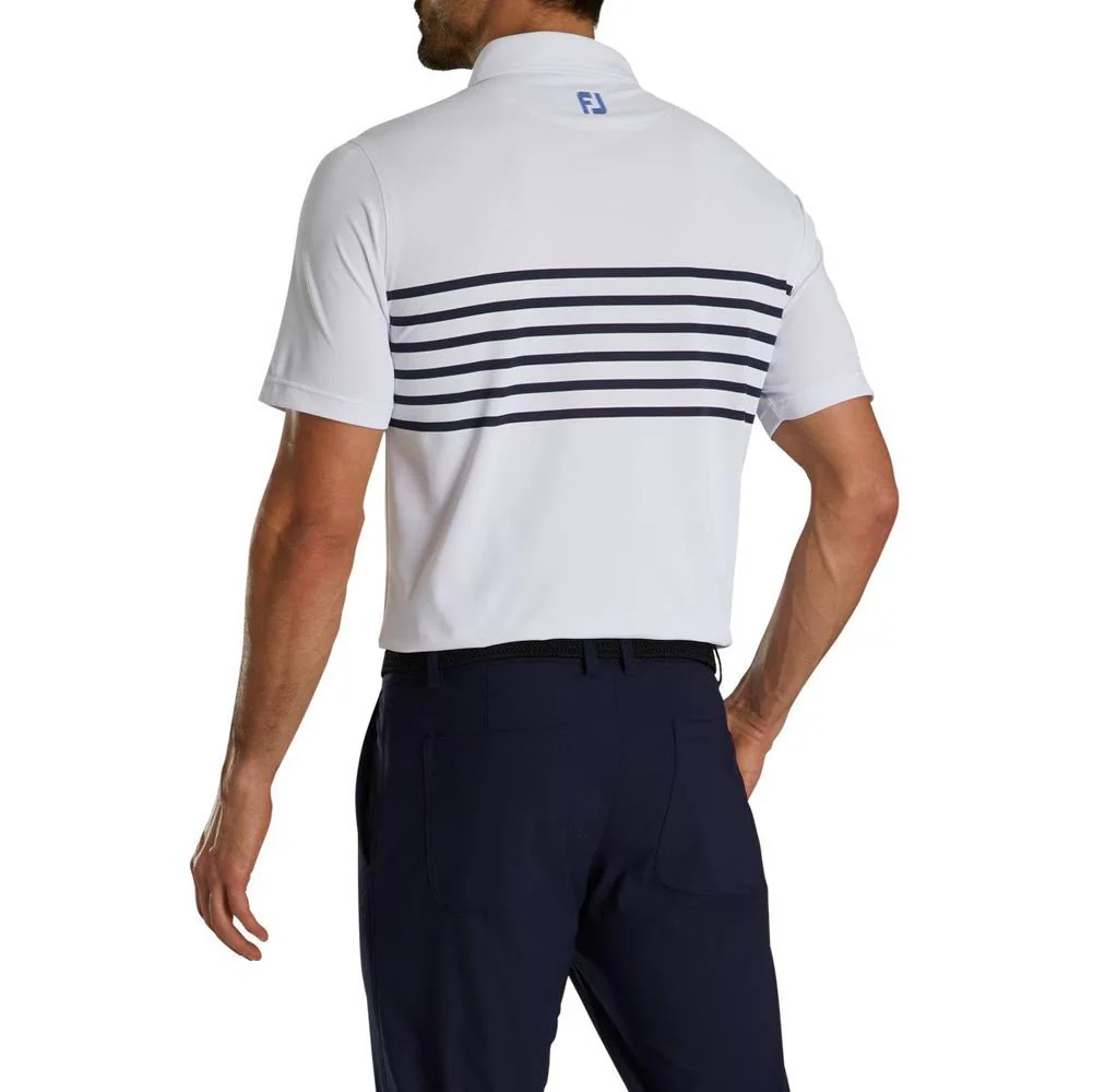 FooJoy Modern Engineering Stretch Pique Self Collar Polo - Image 2