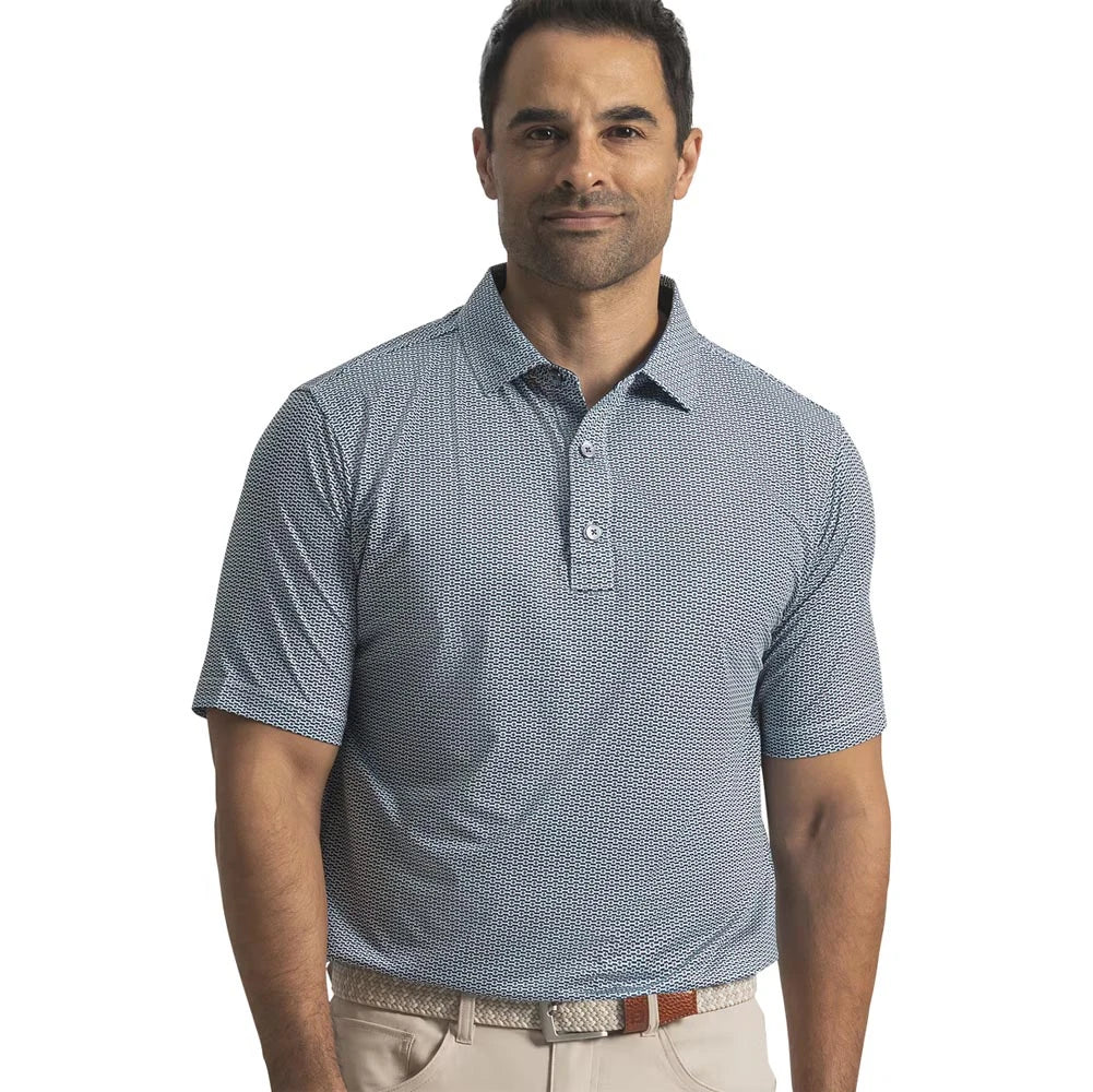 FootJoy Nautical Flag Lisle Golf Polo