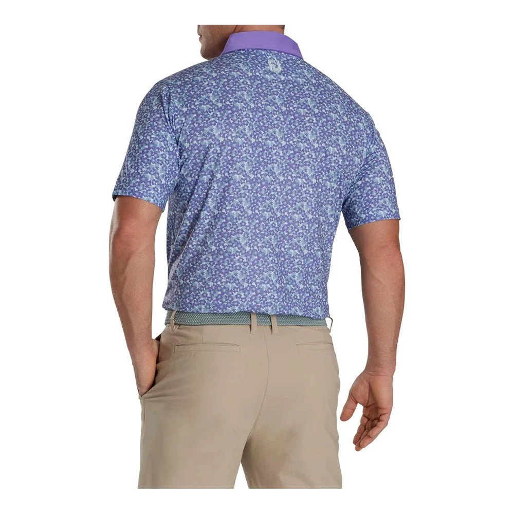 FootJoy Primrose Lisle Spread Collar Golf Polo - Previous Season Style - Image 2