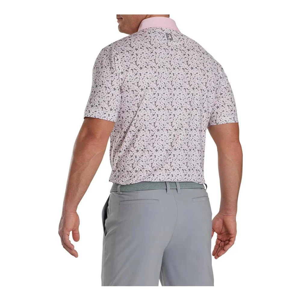 FootJoy Primrose Lisle Spread Collar Golf Polo - Previous Season Style - Image 6