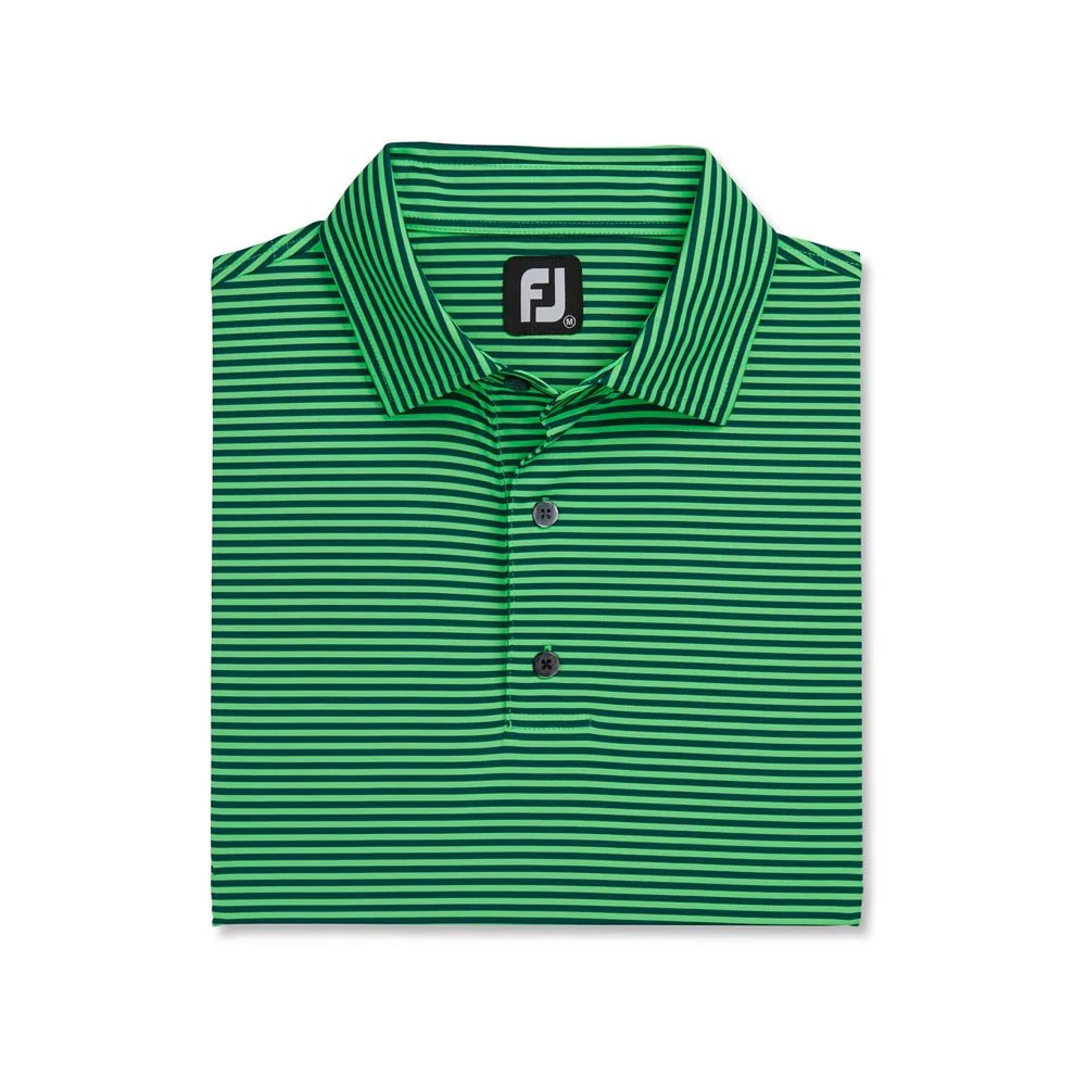 FootJoy ProDry Lisle Feeder Stripe Golf Polo - Previous Season Style - Image 4