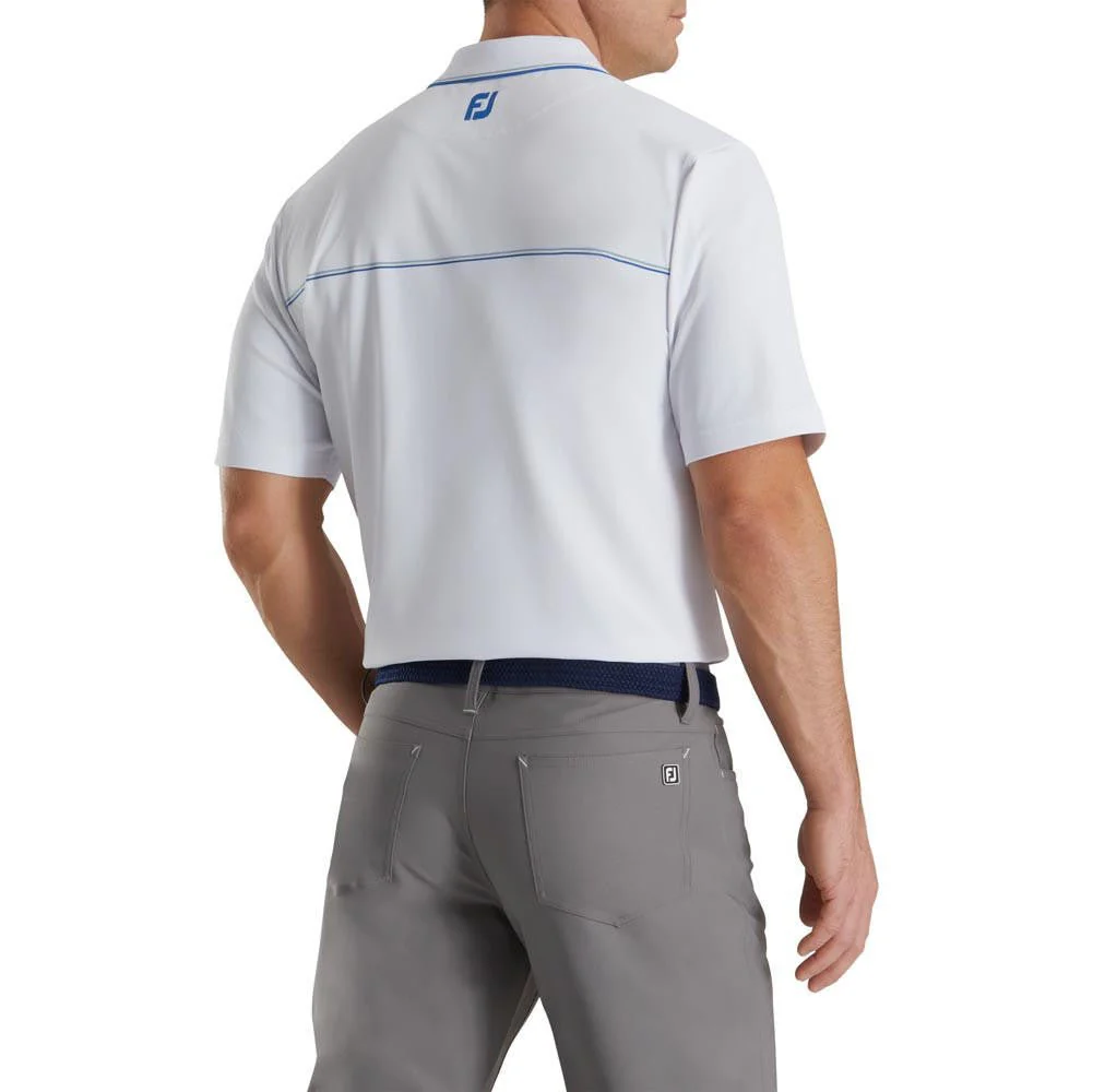 FootJoy Small Details Stretch Pique Knit Collar Polo - Image 12
