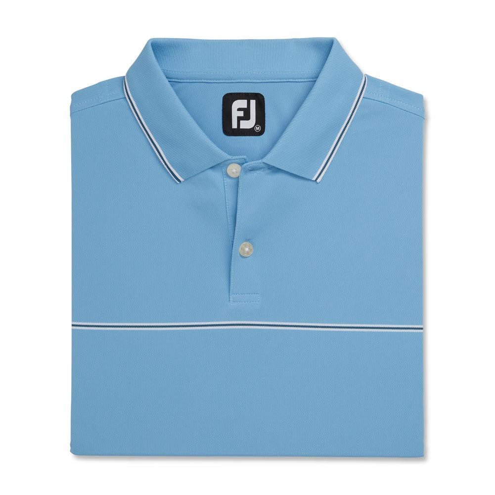FootJoy Small Details Stretch Pique Knit Collar Polo - Image 3