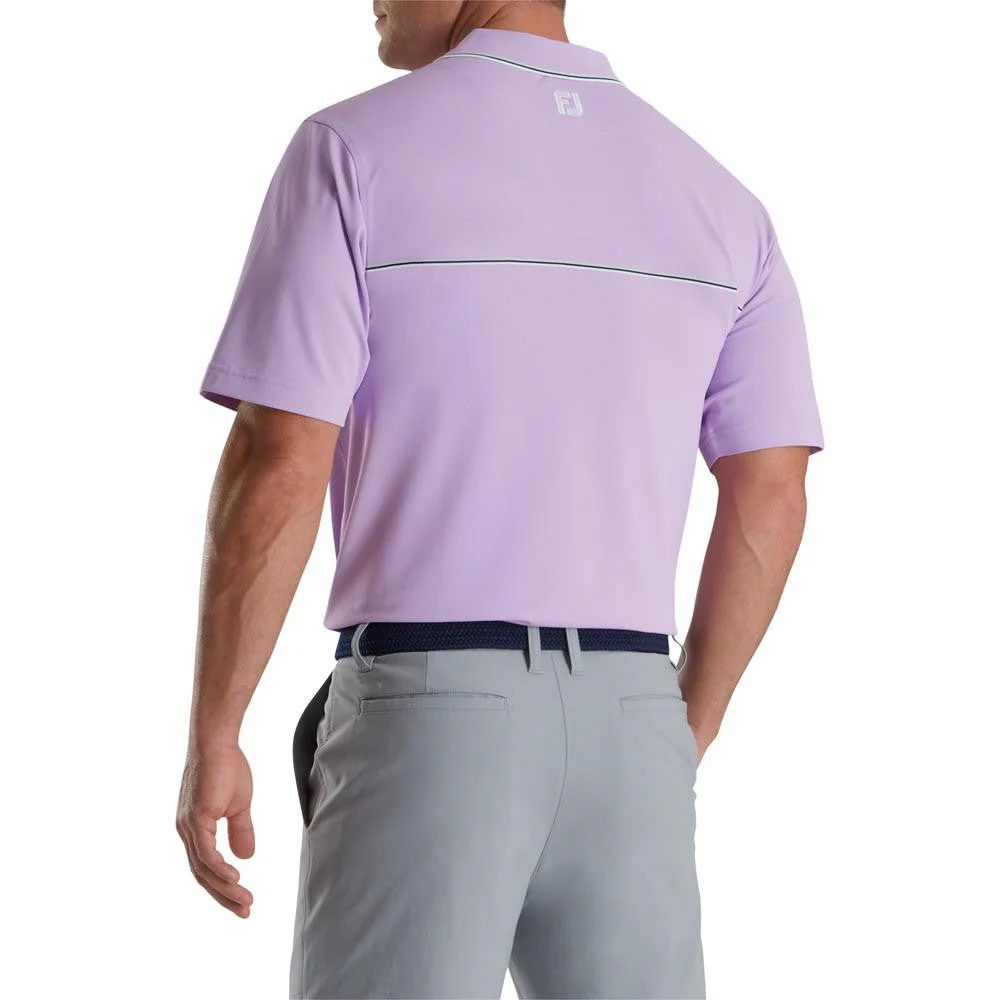 FootJoy Small Details Stretch Pique Knit Collar Polo - Image 6