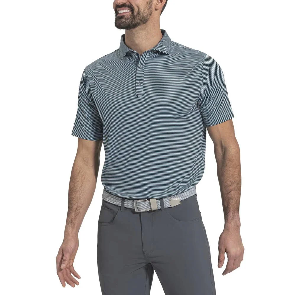 FootJoy Smooth Stripe Lisle Golf Polo