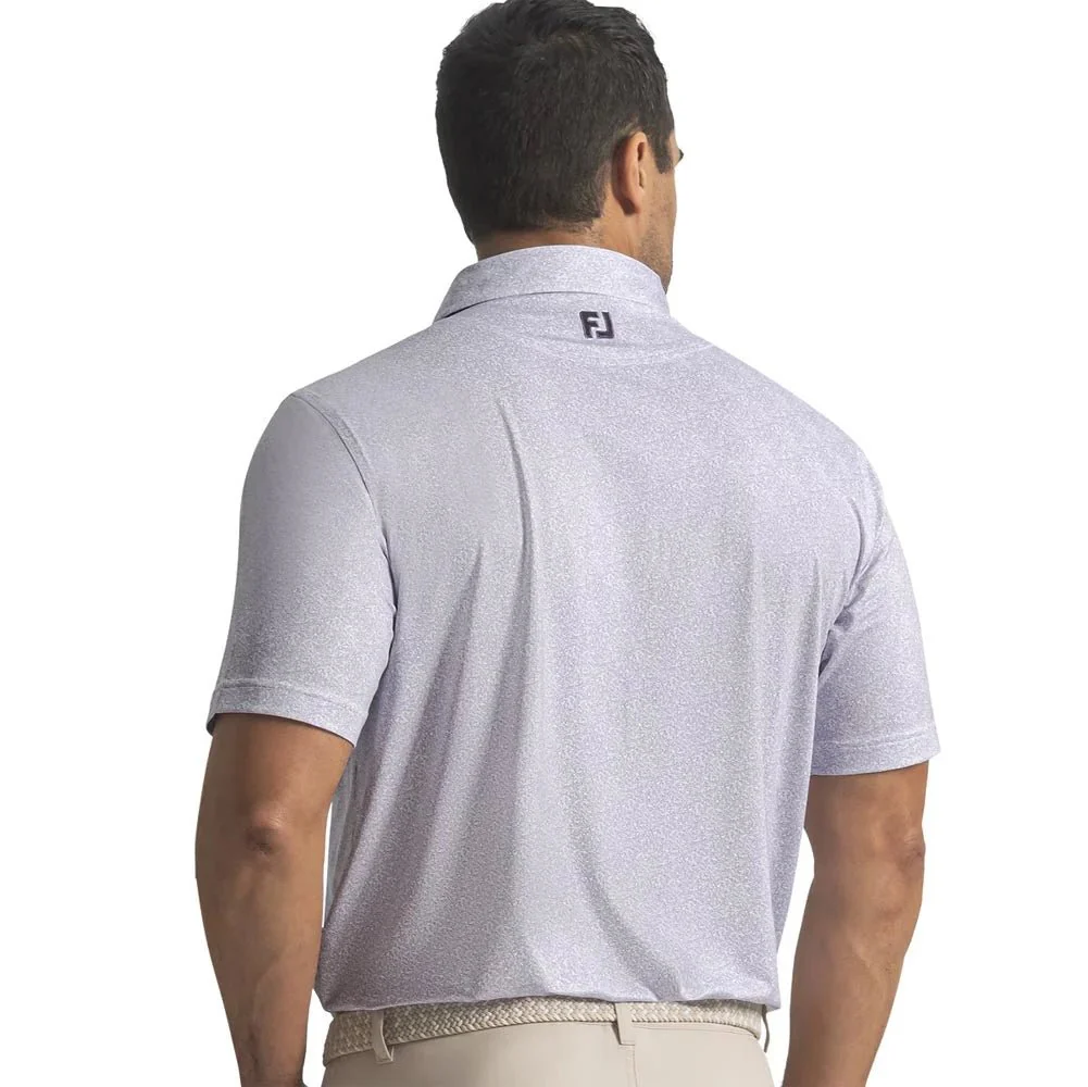 FootJoy Speckle Lisle Golf Polo - Image 2