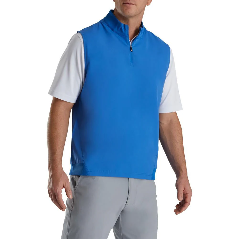 FootJoy Stretch Woven Golf Vest with Knit Accents - Image 13