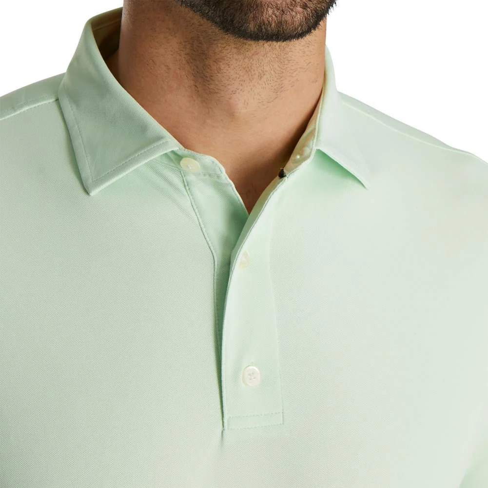 FootJoy Stretch Pique Self Collar Polo - Image 3