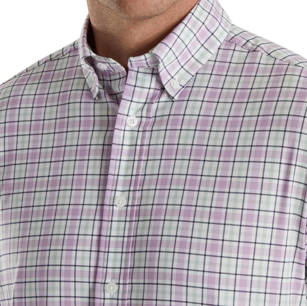 FootJoy Super Soft Woven Plaid Shirt - Image 20
