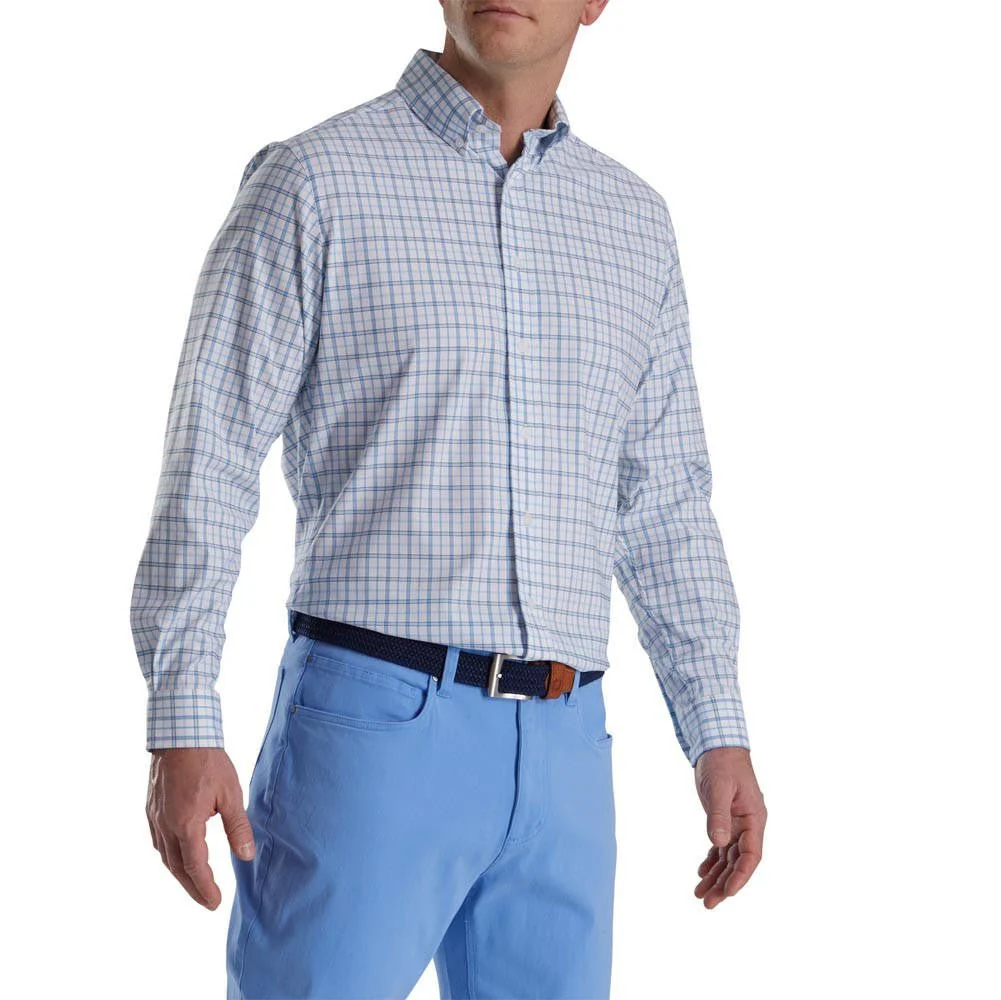FootJoy Super Soft Woven Plaid Shirt - Image 22