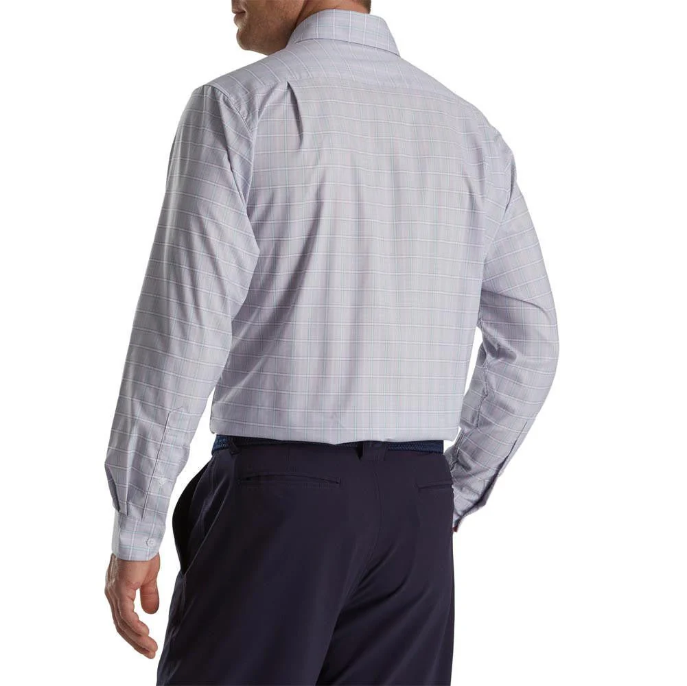 FootJoy Super Soft Woven Plaid Shirt - Image 3