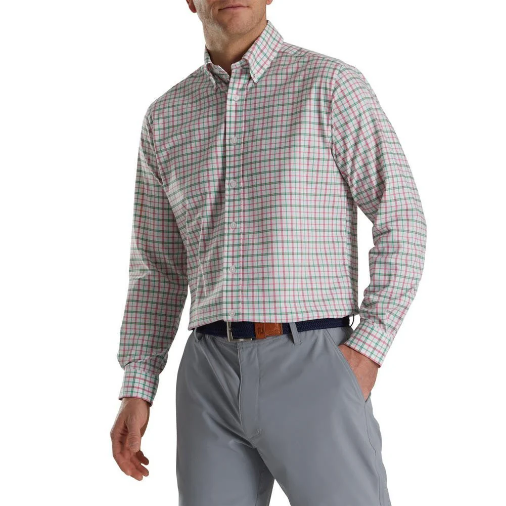 FootJoy Super Soft Woven Plaid Shirt - Image 30