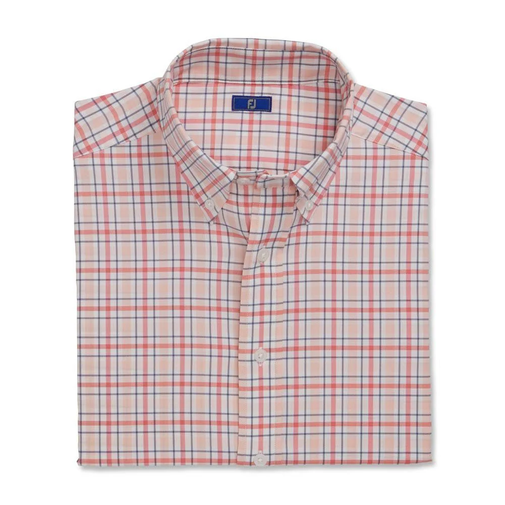 FootJoy Super Soft Woven Plaid Shirt - Image 6