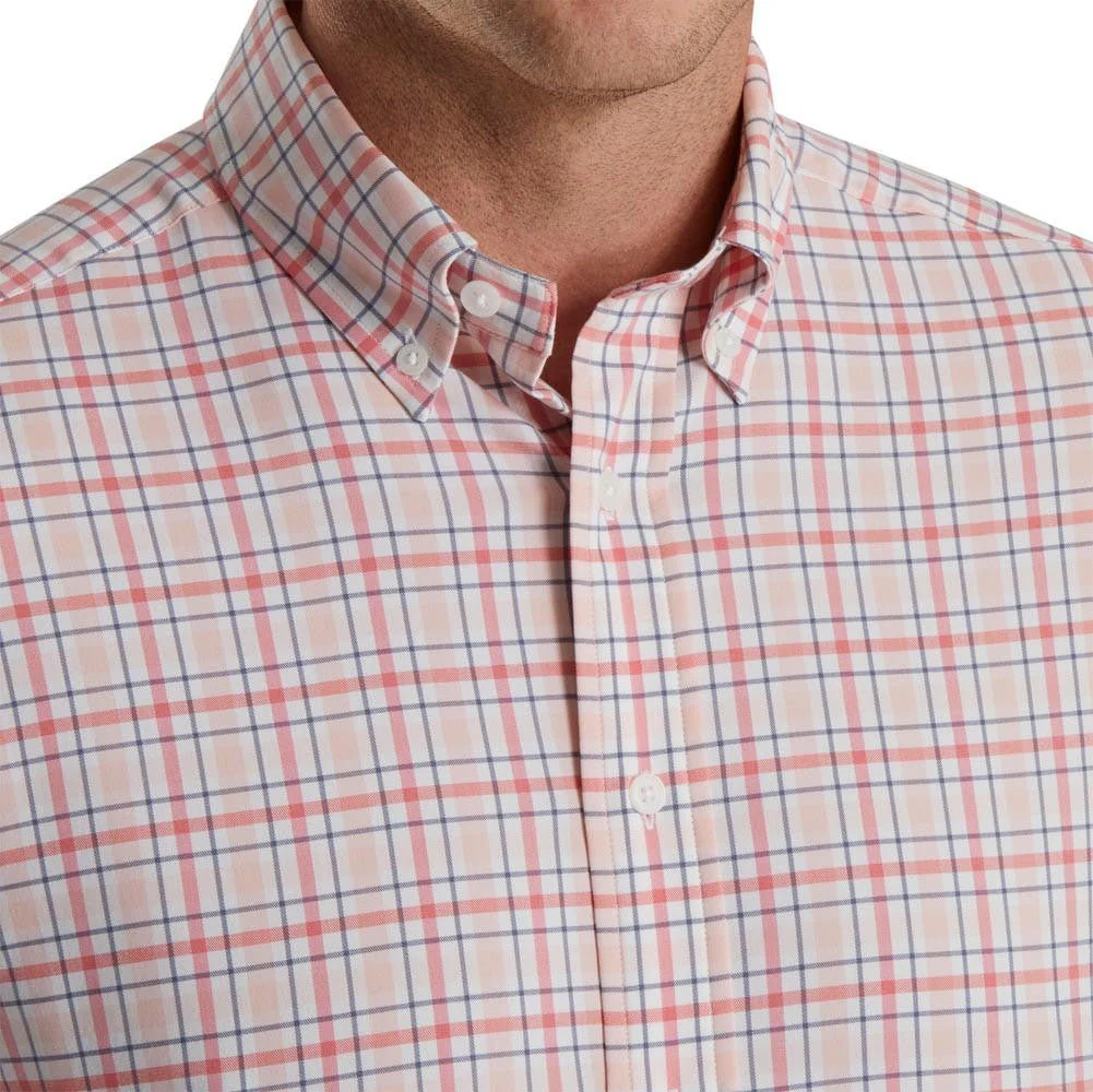 FootJoy Super Soft Woven Plaid Shirt - Image 9