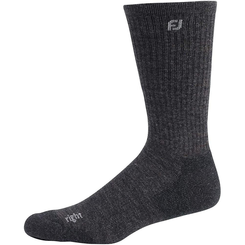 FootJoy TechSof Tour Thermal Crew Sock - Black Heather