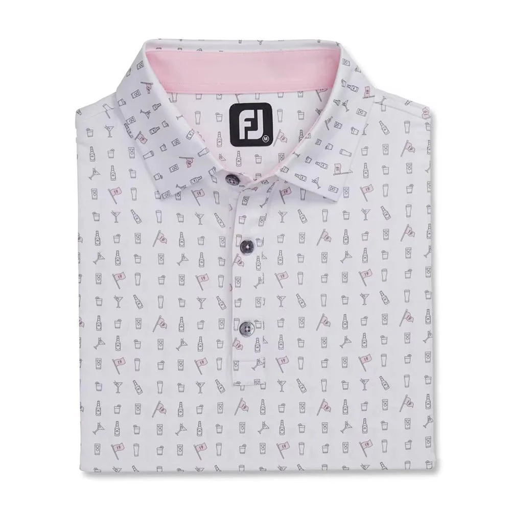 FootJoy The 19th Hole Lisle Self Collar Golf Polo - Image 4