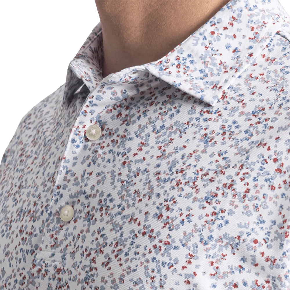 FootJoy Watercolor Floral Print Polo - Image 3