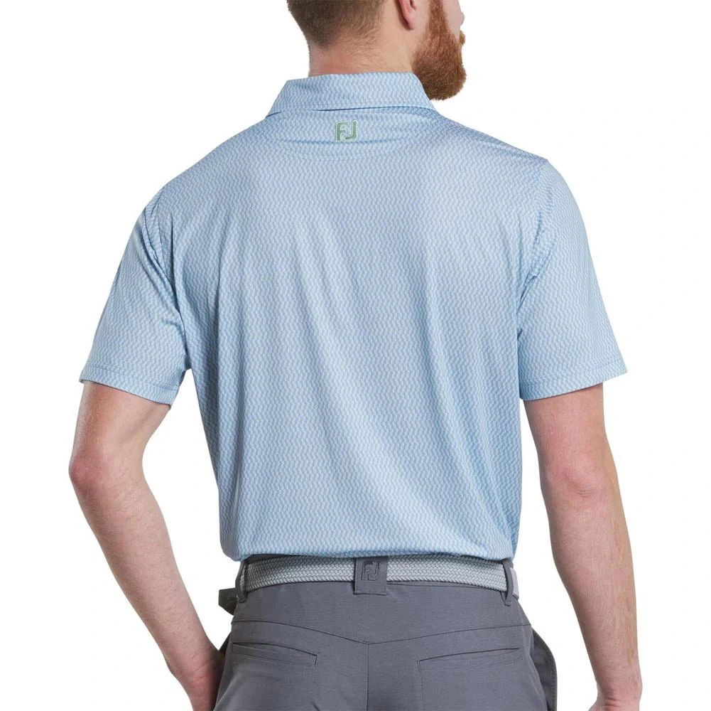 FootJoy Wiggle Print Golf Polo - Image 2