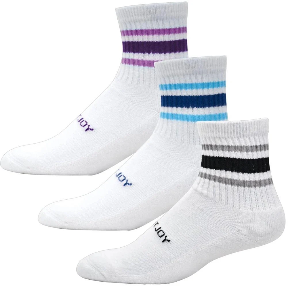 FootJoy Women's ComfortSof Quarter Golf Sock - 3 Pack - Image 2