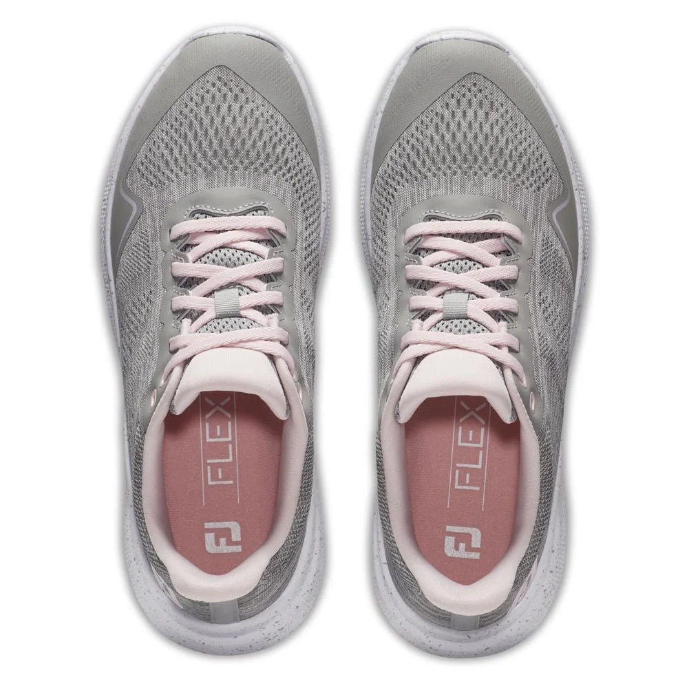 FootJoy Women's FJ Flex Golf Shoes ( Color: Heather Grey) - Image 3