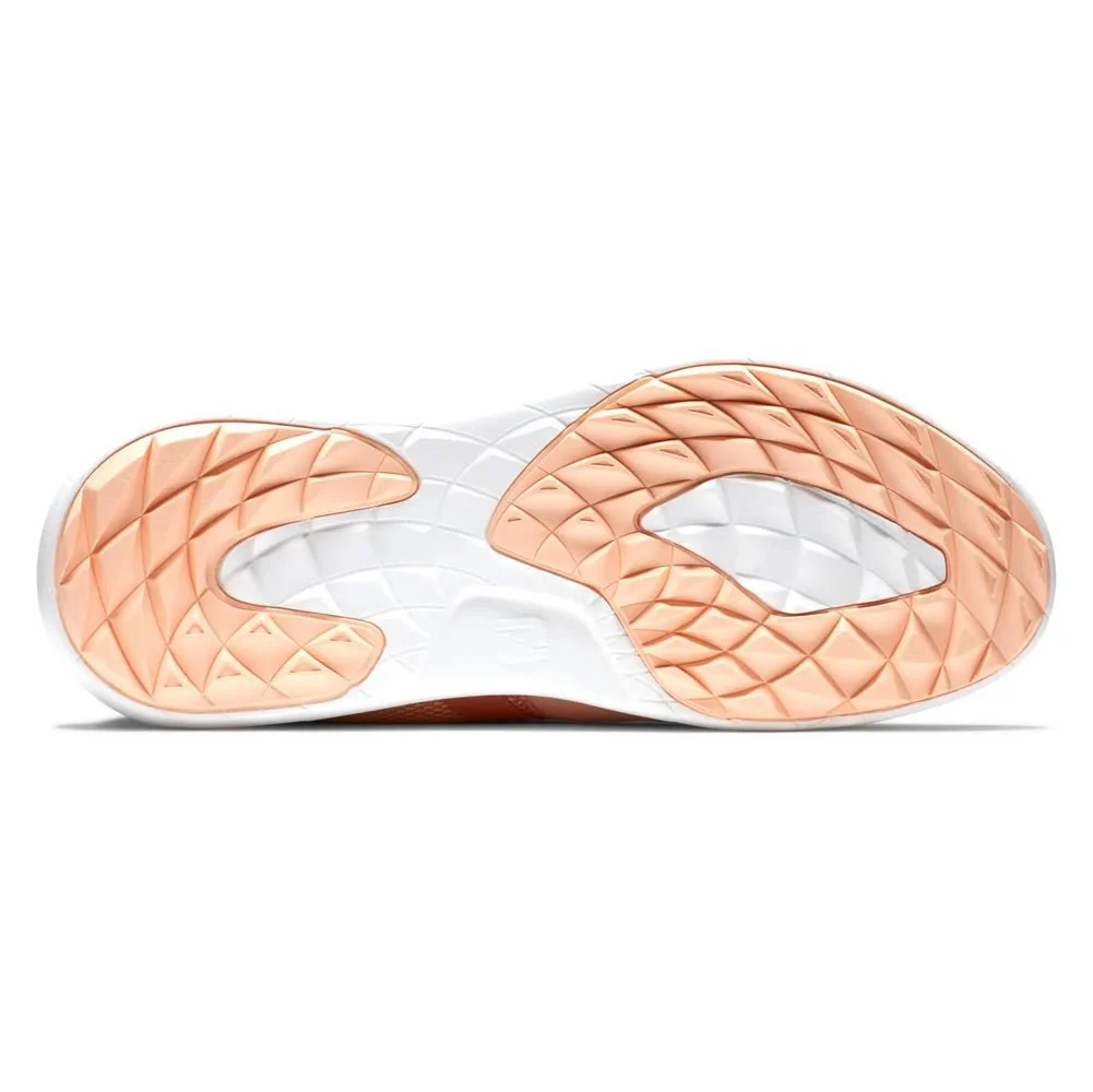 FootJoy Women's FJ Flex Golf Shoes ( Color: Orange) - Image 4