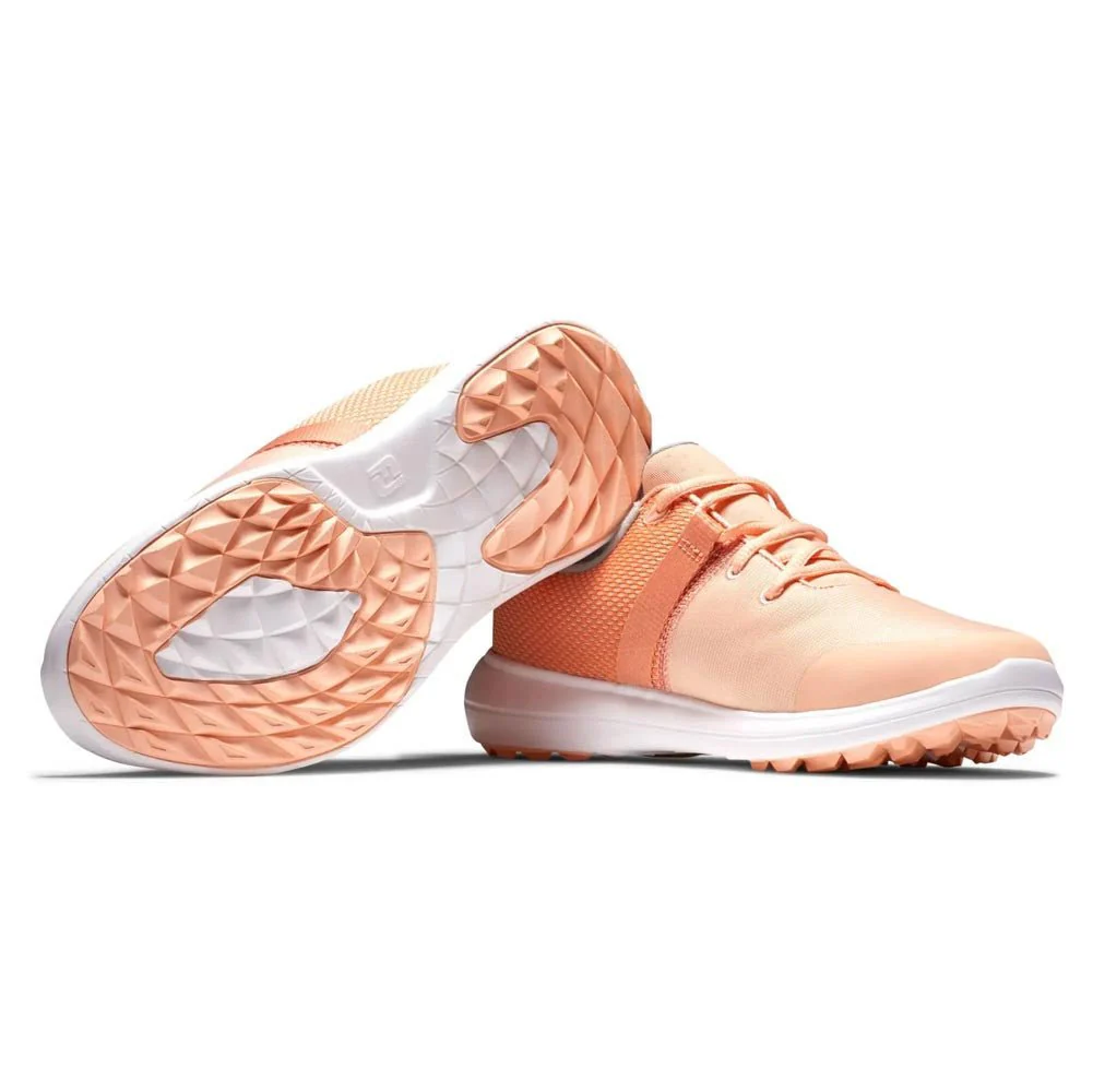 FootJoy Women's FJ Flex Golf Shoes ( Color: Orange) - Image 6