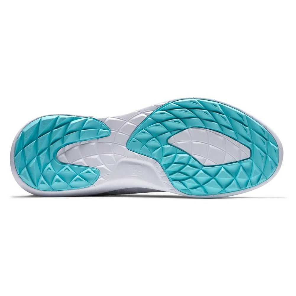 FootJoy Women's FJ Flex Golf Shoes ( Color: White Gray Multi) - Image 4
