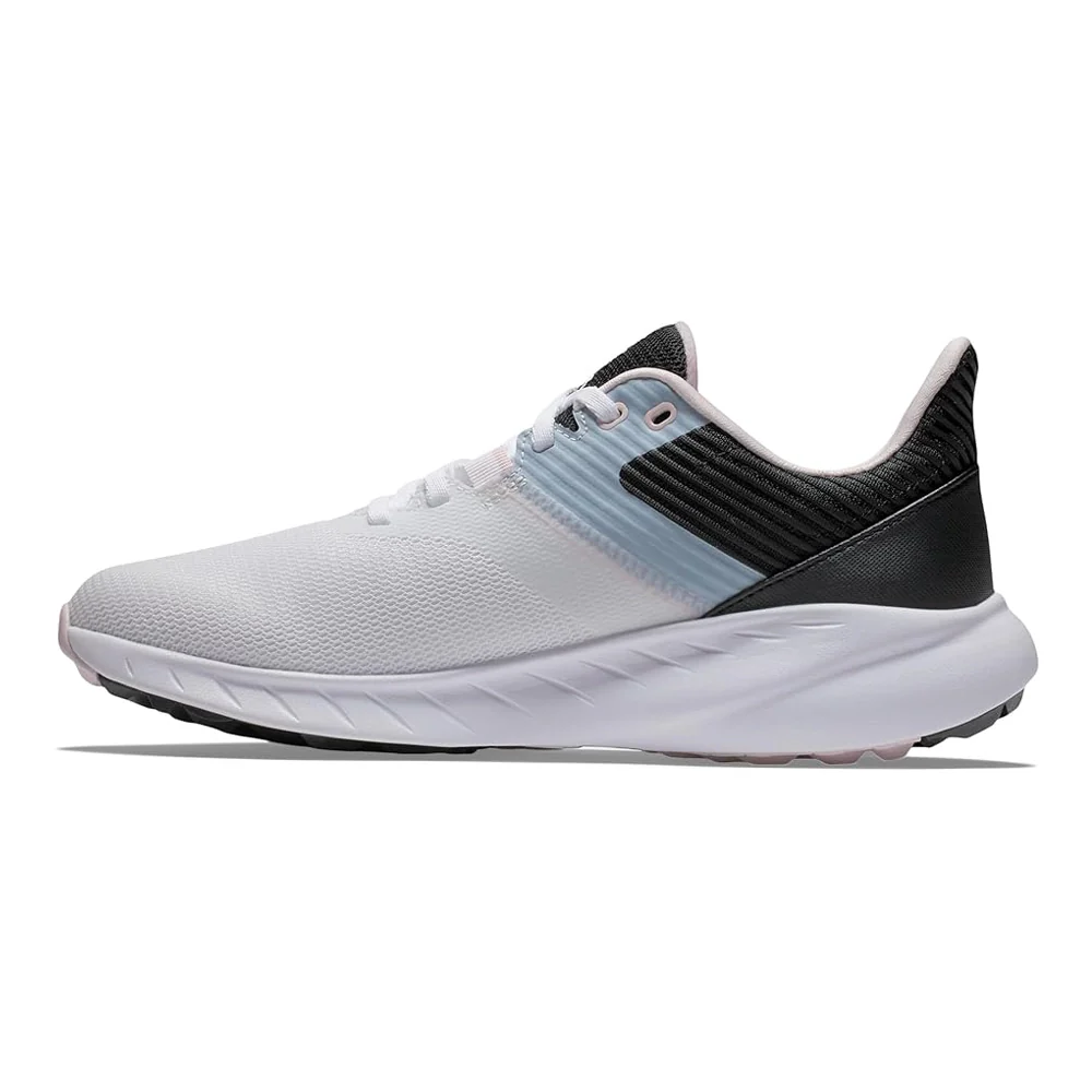 FootJoy Women's FJ Flex Golf Shoes ( Color: White Pink) - Image 2
