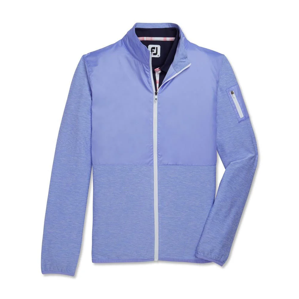 FootJoy Women's Full-Zip Space Dye Golf Mid-Layer - Image 10
