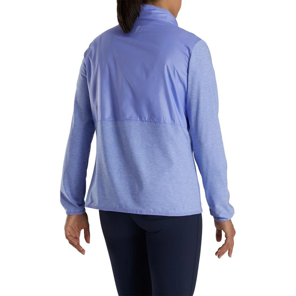FootJoy Women's Full-Zip Space Dye Golf Mid-Layer - Image 11