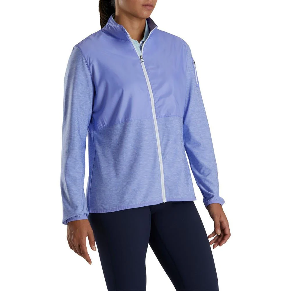 FootJoy Women's Full-Zip Space Dye Golf Mid-Layer - Image 5