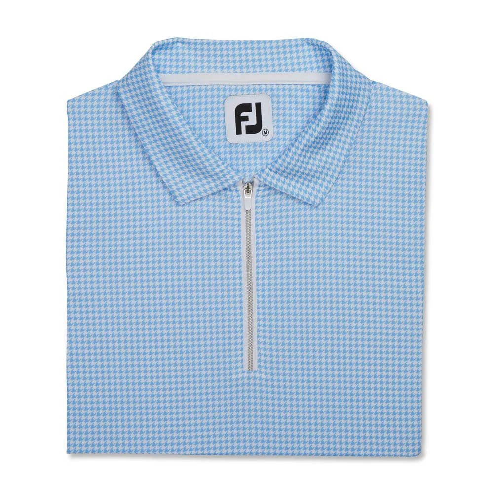 FootJoy Women's Houndstooth Print Sun Protection Shirt - Image 4