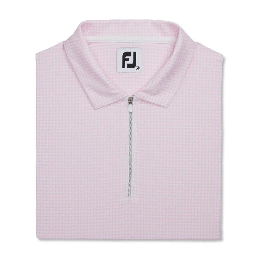 FootJoy Women's Houndstooth Print Sun Protection Shirt - Image 8