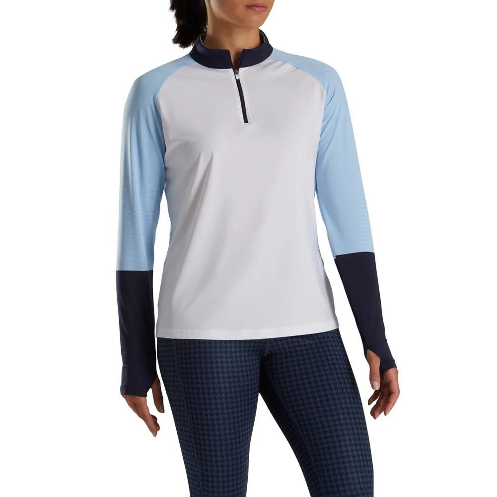 FootJoy Women's Micro Stripe Sun Protection Shirt
