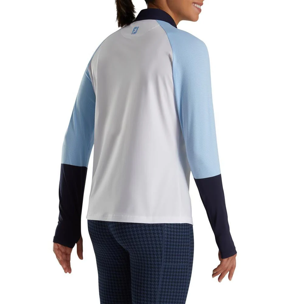 FootJoy Women's Micro Stripe Sun Protection Shirt - Image 2