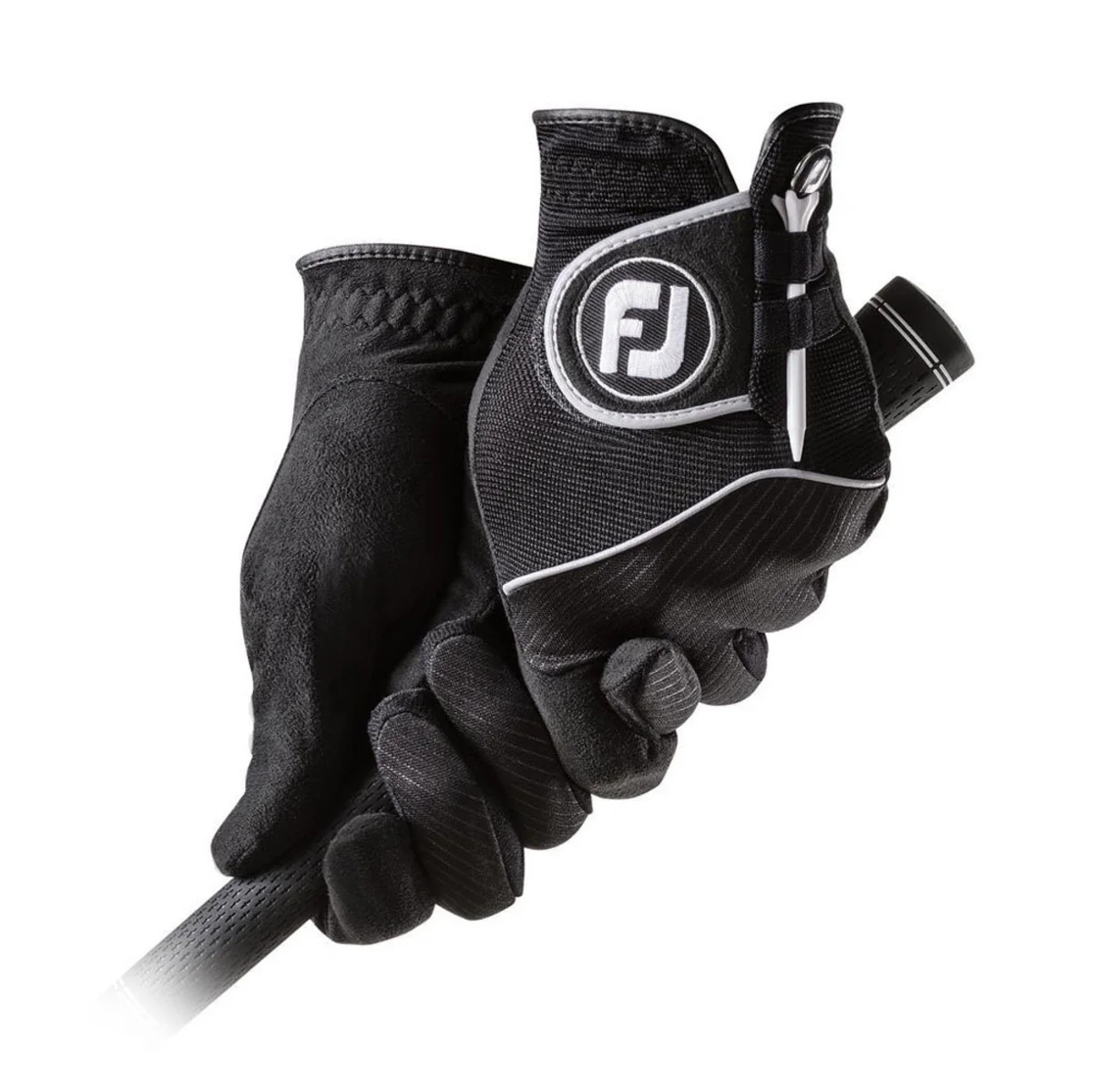 FootJoy Women's RainGrip Glove - Black - Pair - Prior Generation - Image 3